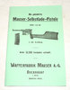 Die patentierte Mauser-Selbstlade-Pistole Mauser C96