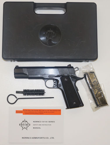 Halbautom. Pistole, NORINCO Mod.1911 NP29, Kal. 9mm Para, inkl. Zubehör