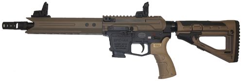 Semi-Auto-Rifle GWMH SPC-SPORTER A4 10" (SWISS PISTOL CARBINE) FDE Kal.9x19 AR15 Glock Magazin