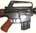 Selbstladegewehr; Werks-Halbautomat, Armi Jäger A.P. 74, Kal. .22Lr ähnlich Colt AR15/M16