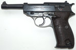 Halbautom. Pistole, Walther P38, Kaliber 9mmLuger, Fertigung Walther Ulm, Österreich. Bundesheer