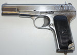 Halbautom. Pistole, Tokarev TT33, Kal. 7,62x25mmTokarev, WKII, Sowjetunion