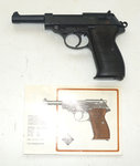 Pistole Erma Mod.EP882 Kal. .22lr mit einstelliger Seriennummer aus dem ersten Fertigungslos