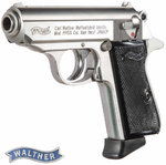 - Neuheit - Halbautom. Pistole Walther PPK/S Stainless Steel Kal.9mmBrowningKurz Inkl. Zubehör