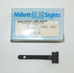 Verstellbare Kimme von Millet Sights für S&W-Revolver mit K-/ L-/ N-Frame